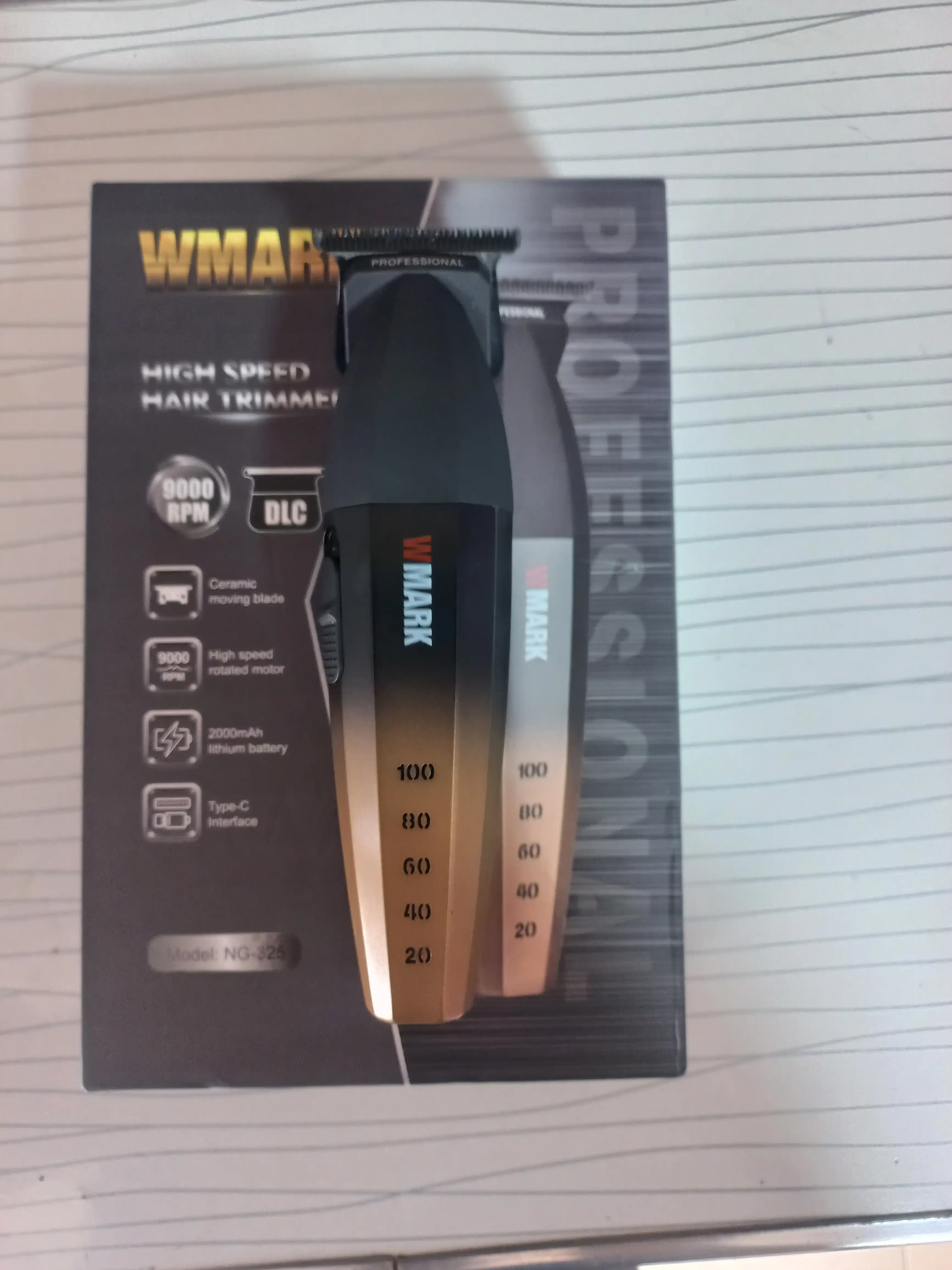 WMARK Professional soch olish mashinasi - sartaroshlar uchun to‘plam