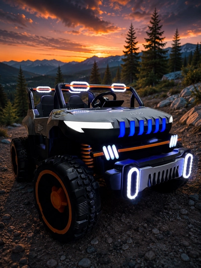 Детский электромобиль JEEP KIX SPORT. Управление с пульта