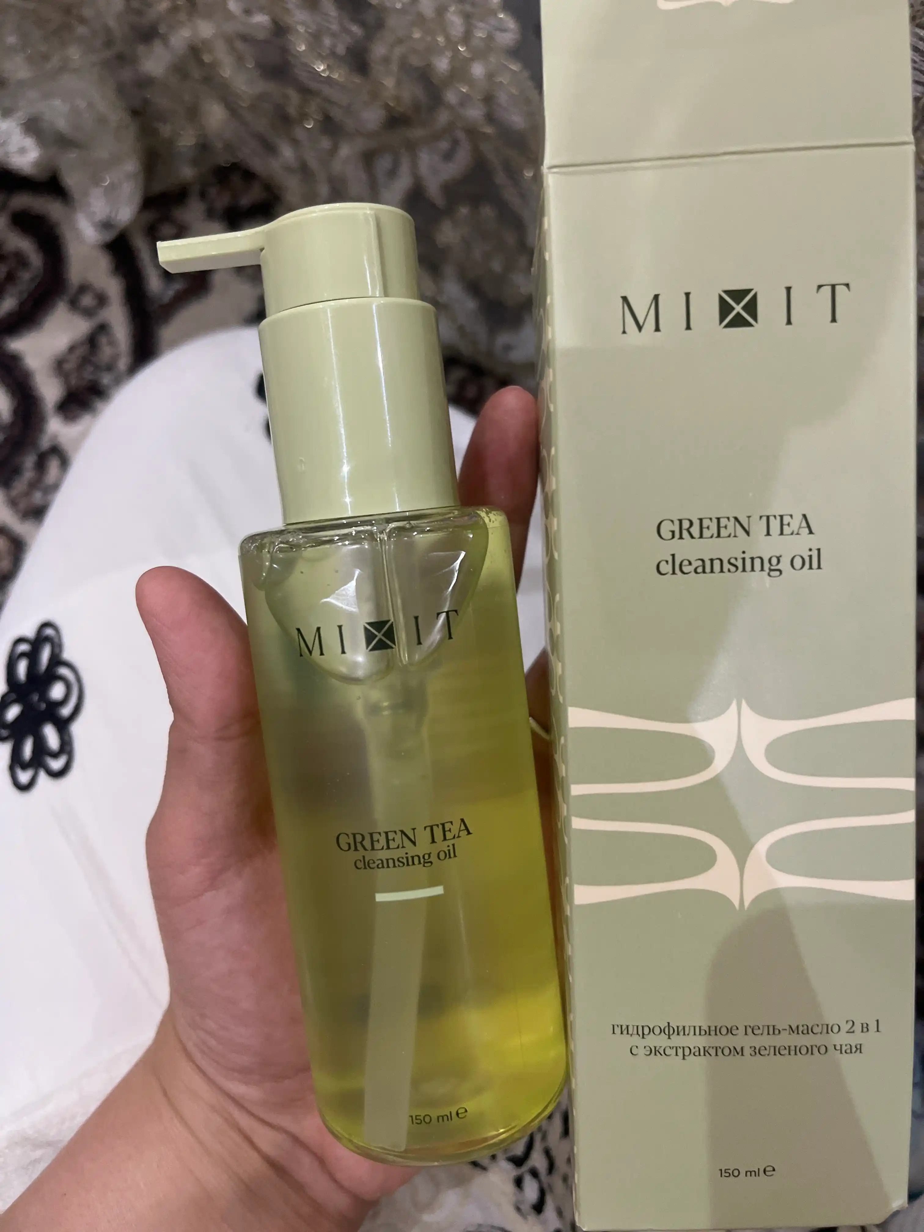 Yuzni ifloslanish va yog‘li yaltiroqlikka qarshi yuvish uchun gidrofil moy MIXIT, 150 ml
