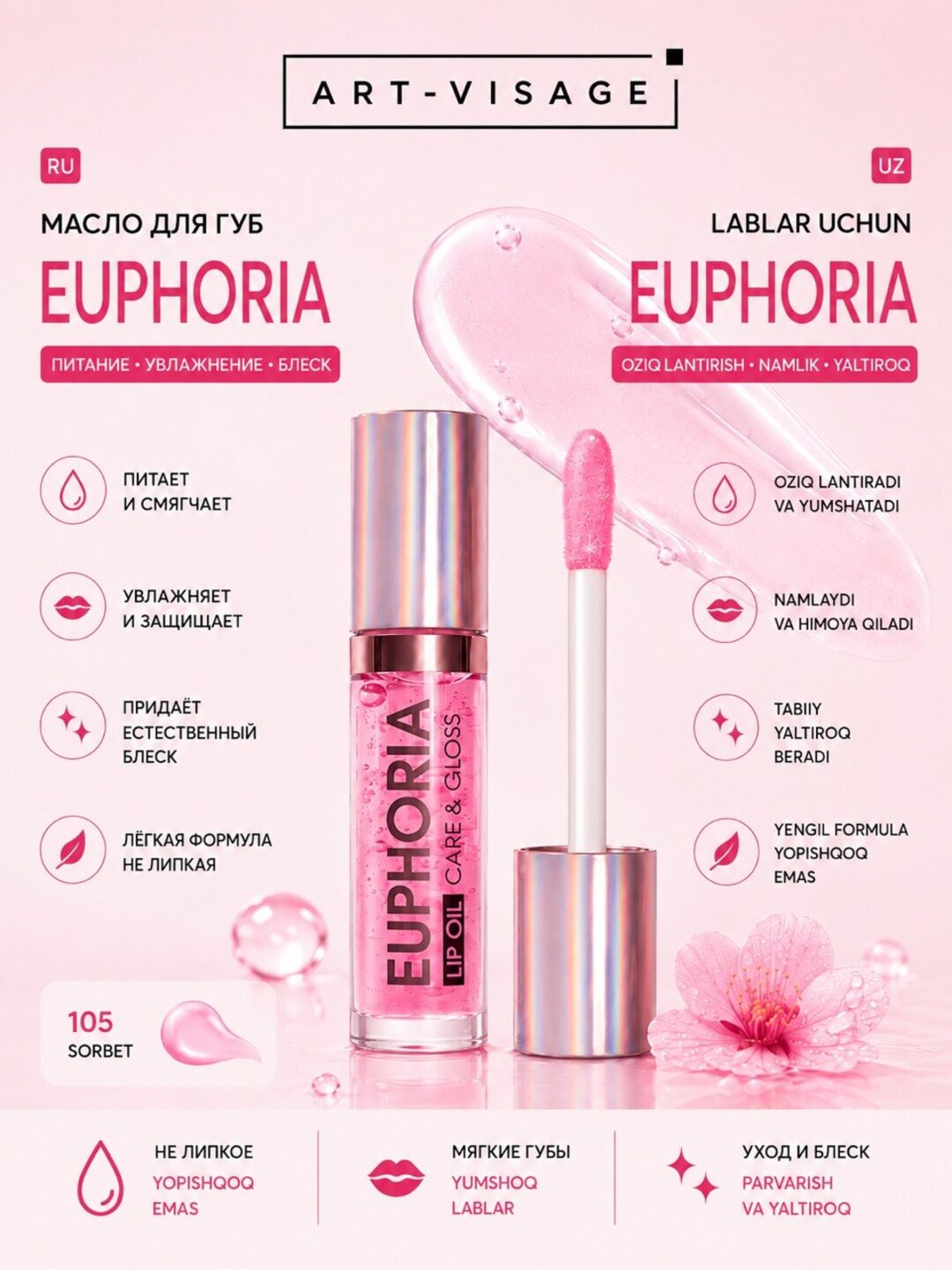 ART-VISAGE "EUPHORIA" lab moyi