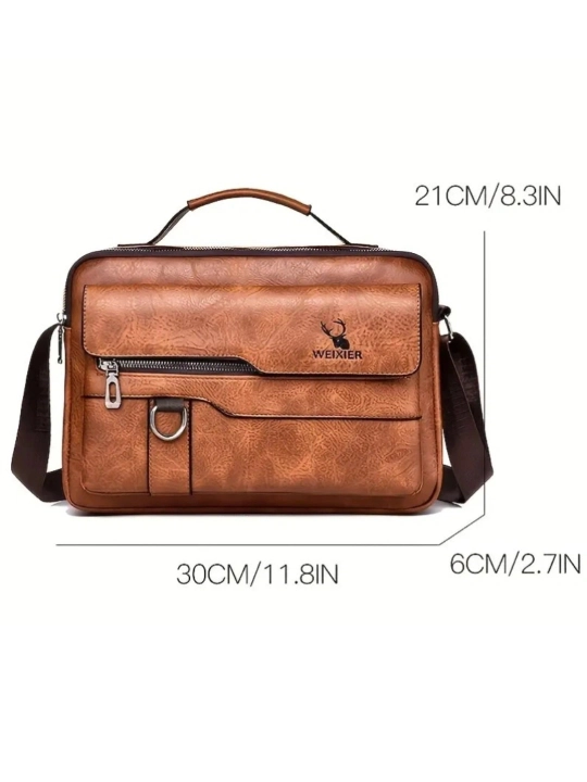 Sac Prof Cuir erkaklar charm portfeli, ishbilarmonlik sumkasi