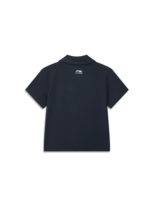 Женское поло Li-Ning APLW208 спортивная футболка slim fit AT DRY
