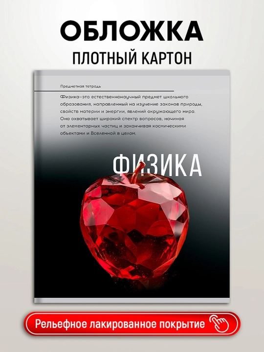 A5 formatda fan daftarlar to‘plami, 48 bet, katak va chiziqli, 10-12 dona, qo‘llanma bilan