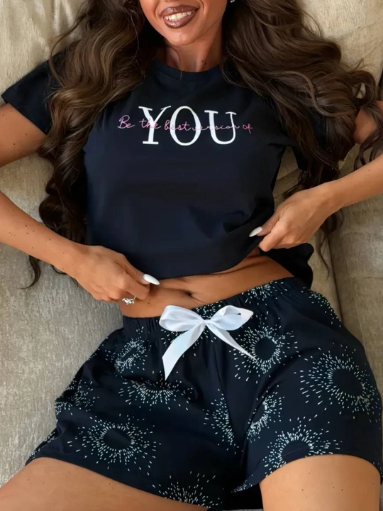 Shortikli pijama, ayollar uchun
