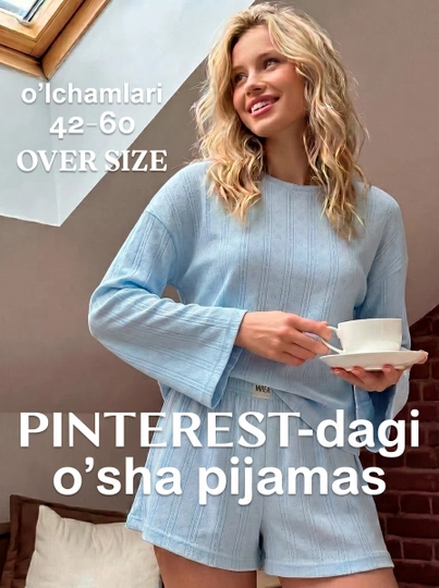 Пижама для женщин, с шортами, домашняя одежда - 