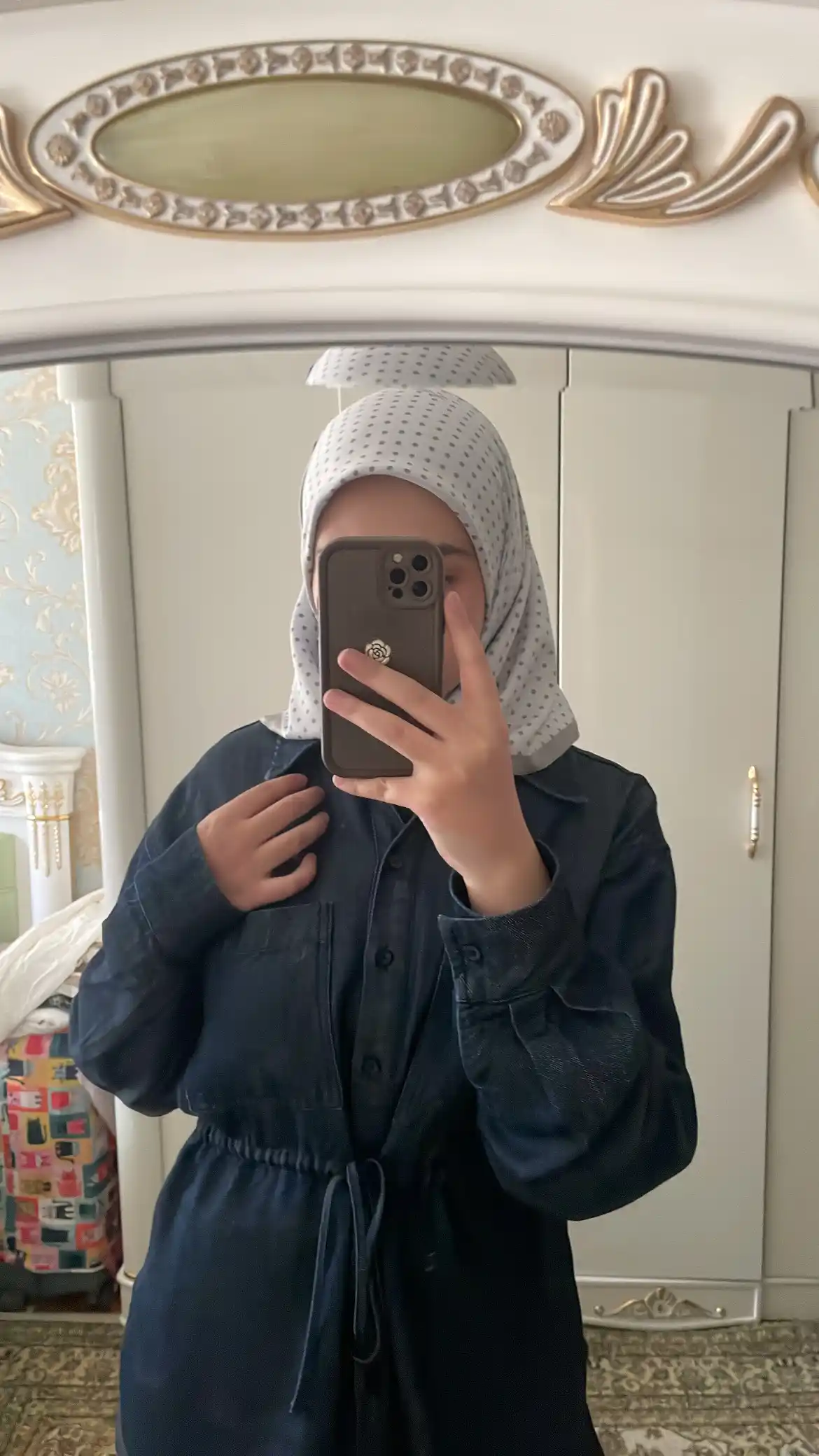 Платок для женщин и девочек, на голову, 90 x 90 см