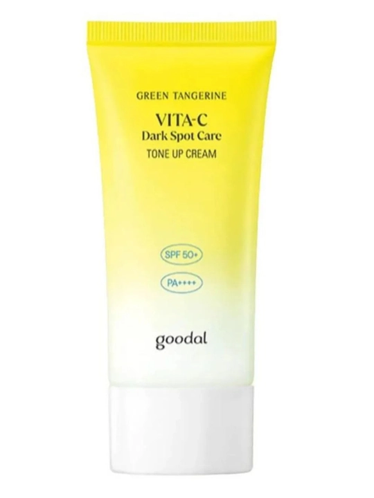 Goodal  Солнцезащитный крем с витамином С Gooda Vita C Dark Spot Tone Up Sun Cream SPF50+ - 