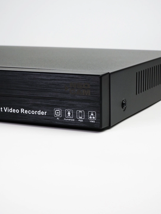 NEOCAM 750-4D-P videokuzatuv to‘plami 4 ta kamera, 2K/4MP, PoE, NVR, HDD 500GB