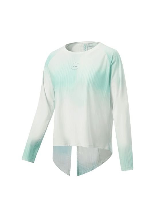 Li-Ning ATLW130 ayollar longslivi AT-DRY yugurish reglan sport futbolka nafas oluvchi - 