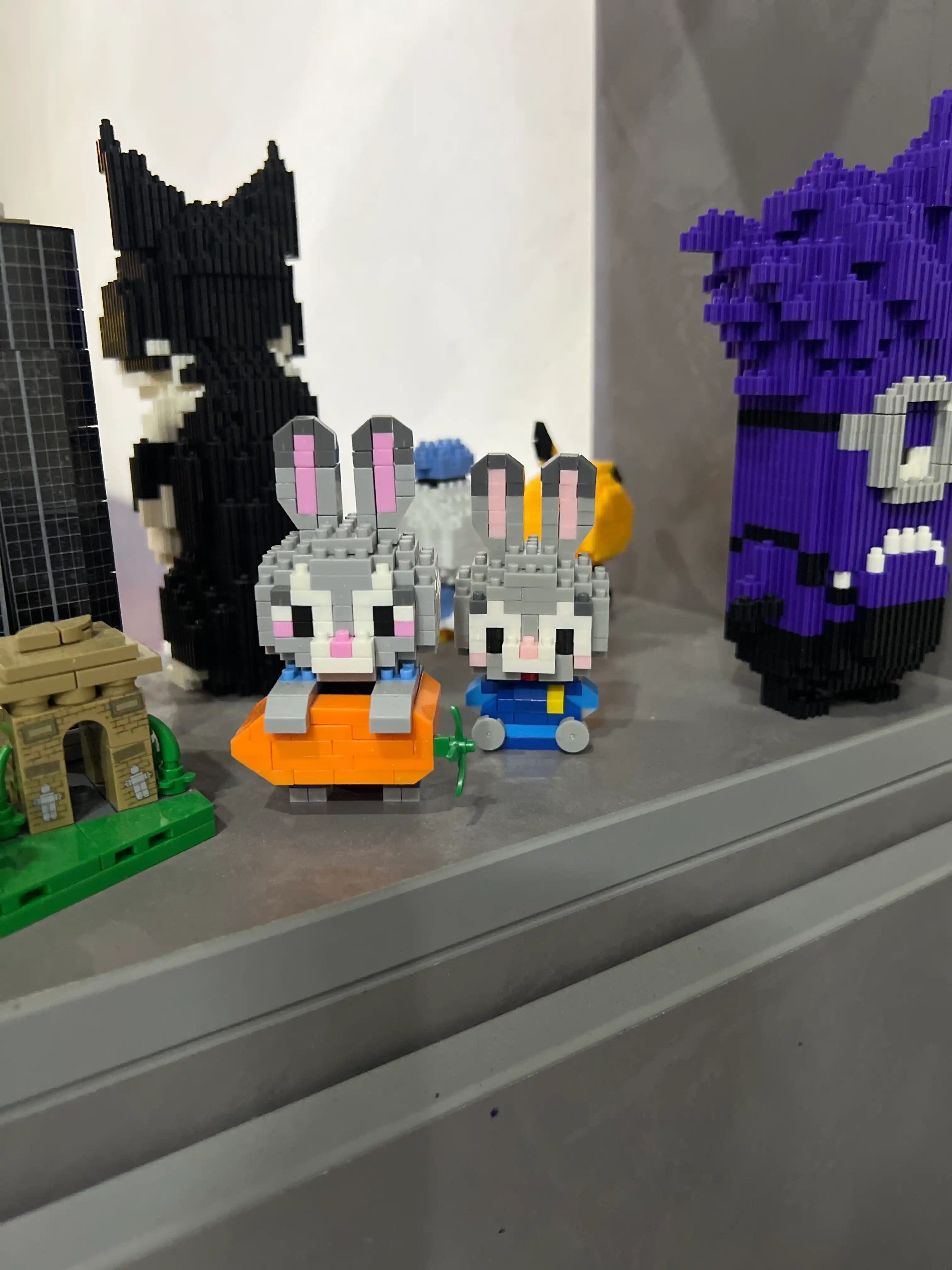 LEGO 3D mini bloklardan konstruktor – kosmonavt, hayvonlar, mushuklar, itlar