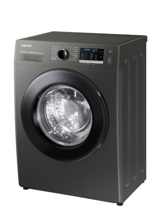 Kir yuvish mashinasi Samsung WW80AGAS22AX Eco Bubble 8kg Inoks inverter