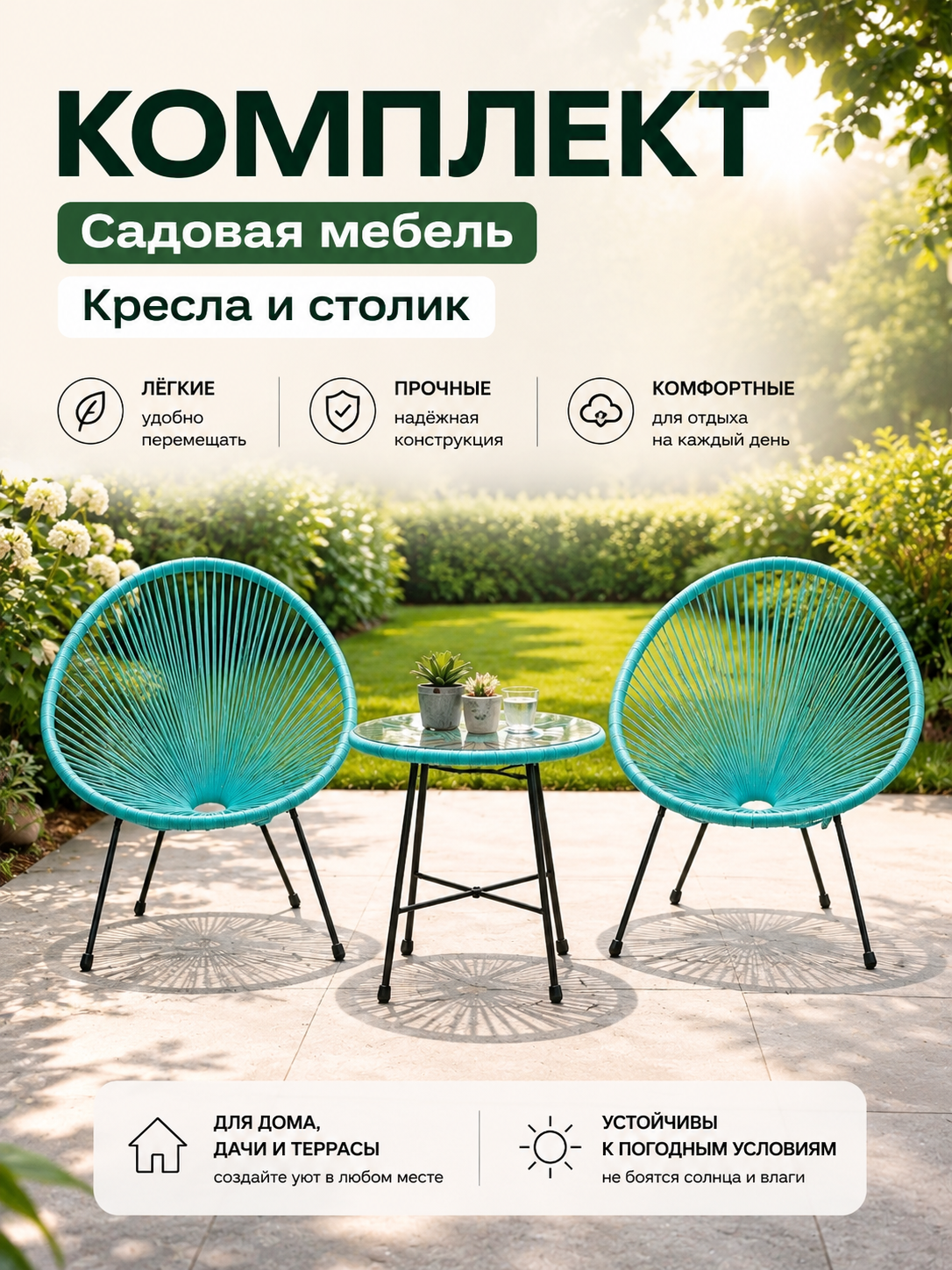 Светло-синий