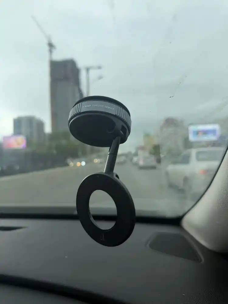 Вакуумный держатель для телефона, авто аксессуар, крепление на стекло, 360° поворот
