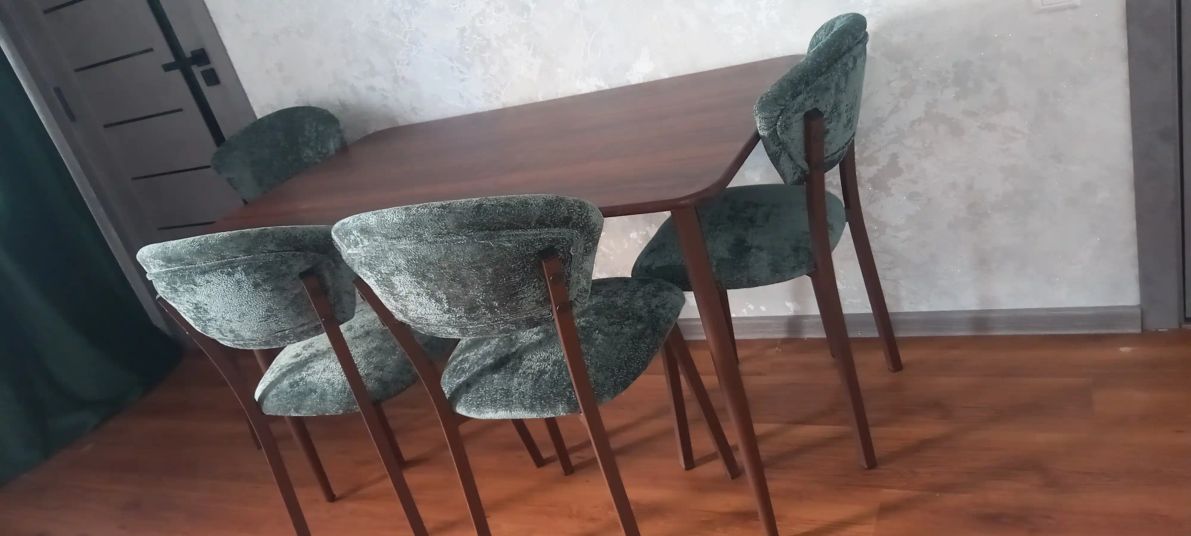 Современный стол и стулья "Scandi Loft", на 6 персон