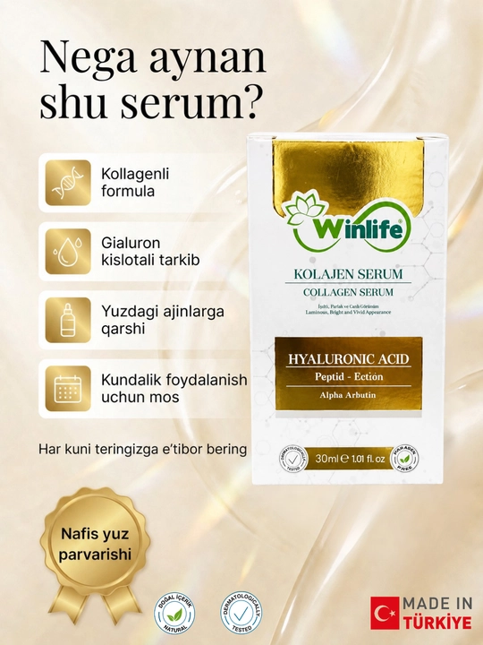 Winlife kollagenli zardoblari