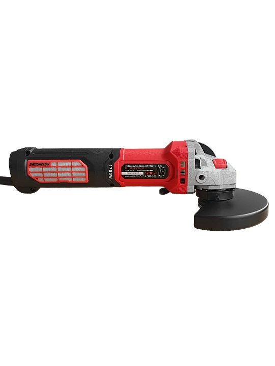 Elektr bolgarka NUMBER ONE AG1700/125PRO-BR, cho‘tkasiz, 1700 Vt, Ø 125 mm