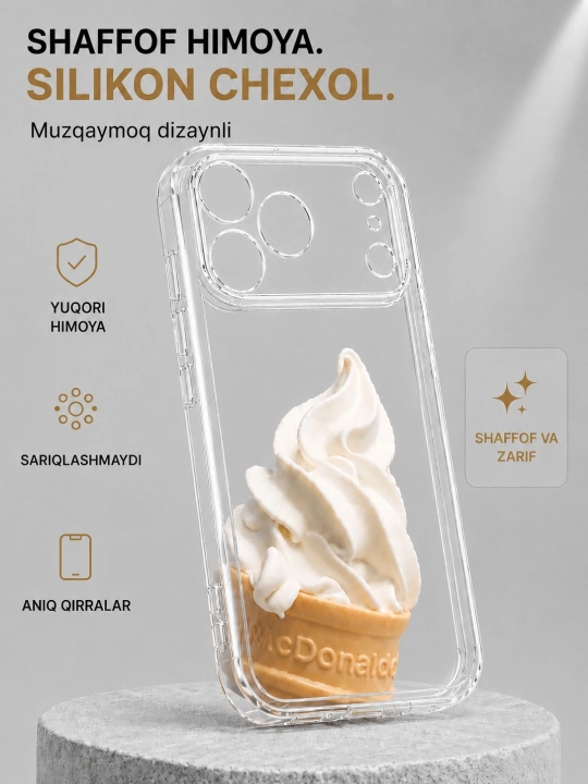 IPhone chexol, telefon chexol 16, 17 promax, silikon