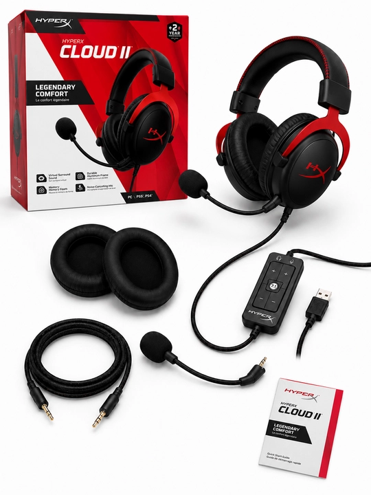 HyperX Cloud II Gaming garniturasi