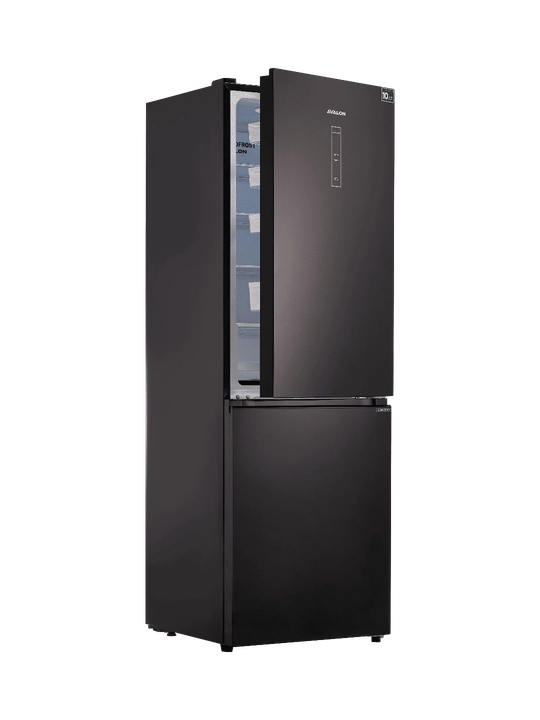 Холодильник Avalon AVL-RF344 BG, No Frost, инвертор, 344 л, черное стекло