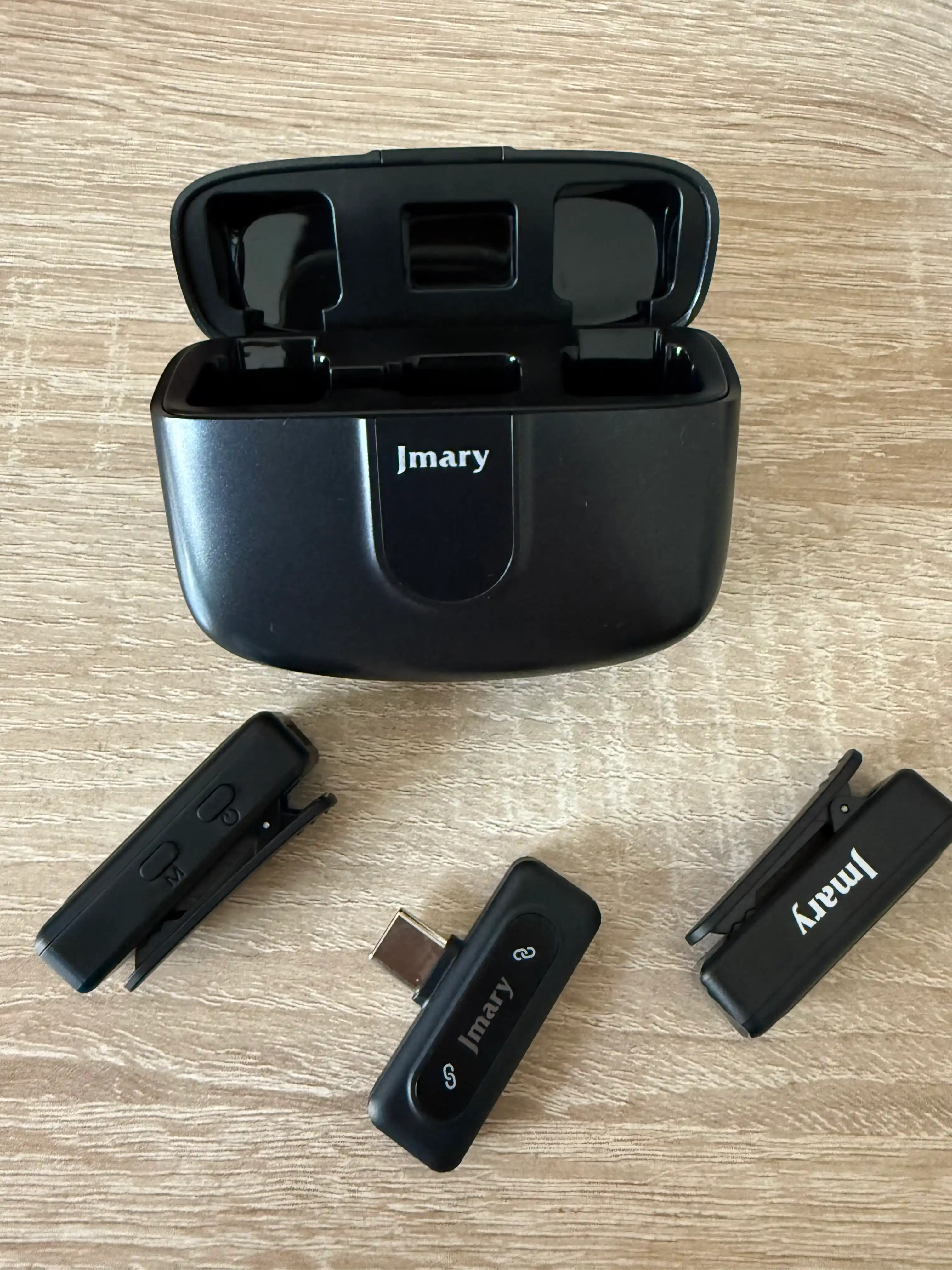 Jmary MW-17 Simsiz Mikrofon 2.4G–Shovqinni Bosuvchi, Bloger va Intervyu uchun Professional