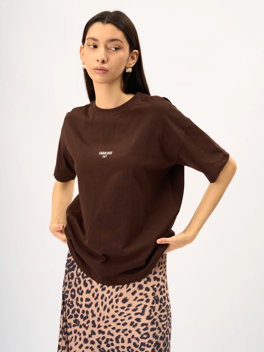 Футболка широкая  JT8602-30632