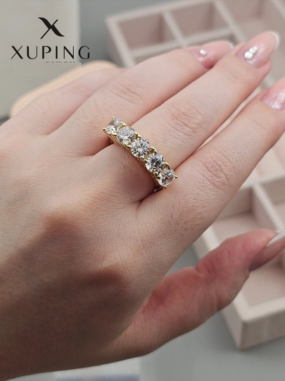 Кольца женские XUPING STAINLESS STEEL — ANORMI-UZUKXUPINGSTAINLESSSTEEL2-БРОНЗ-19