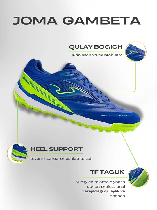 Joma Gambeta 26 TF erkaklar futbol sorokonojkasi, sun’iy gazon uchun