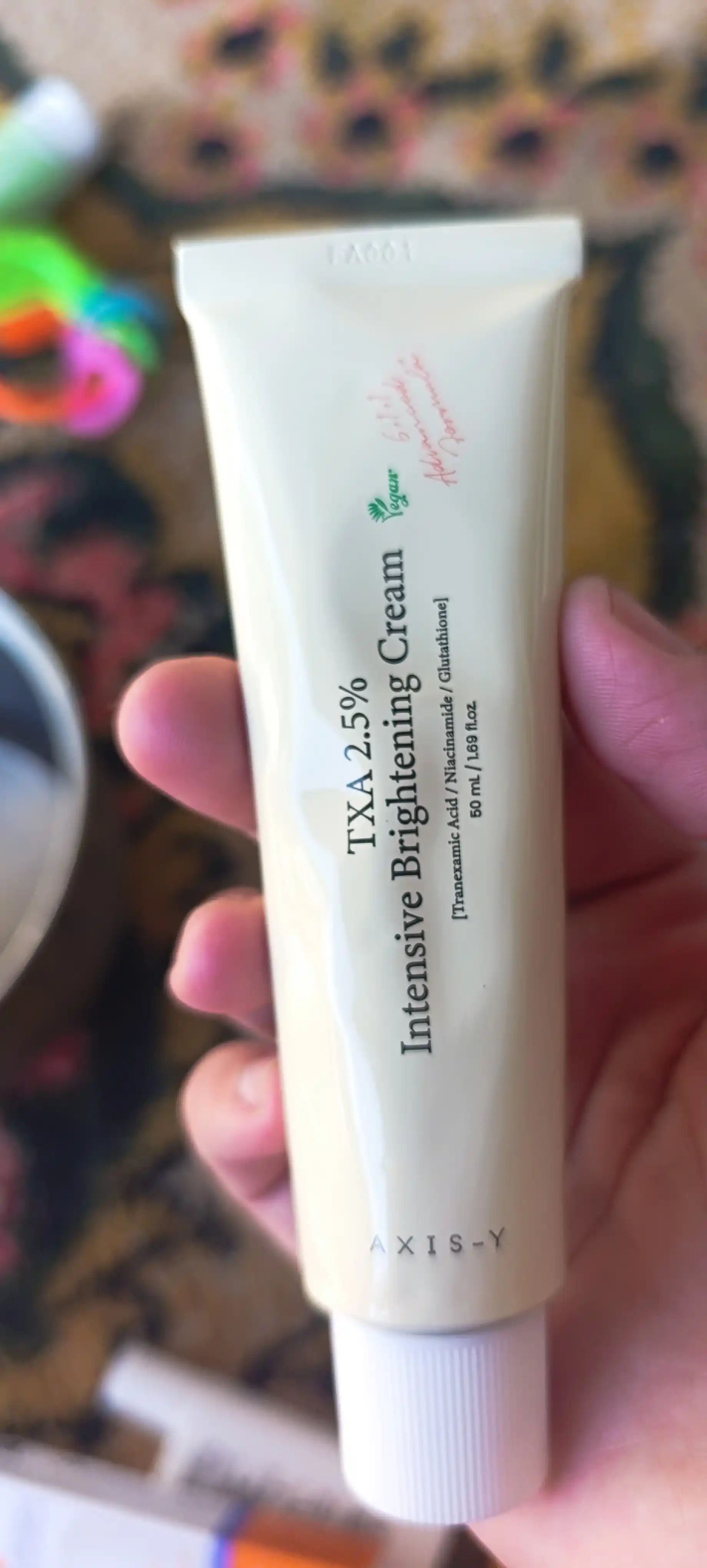 AXIS-Y TXA 2.5% Intensive Brightening Cream – Осветляющий крем для лица
