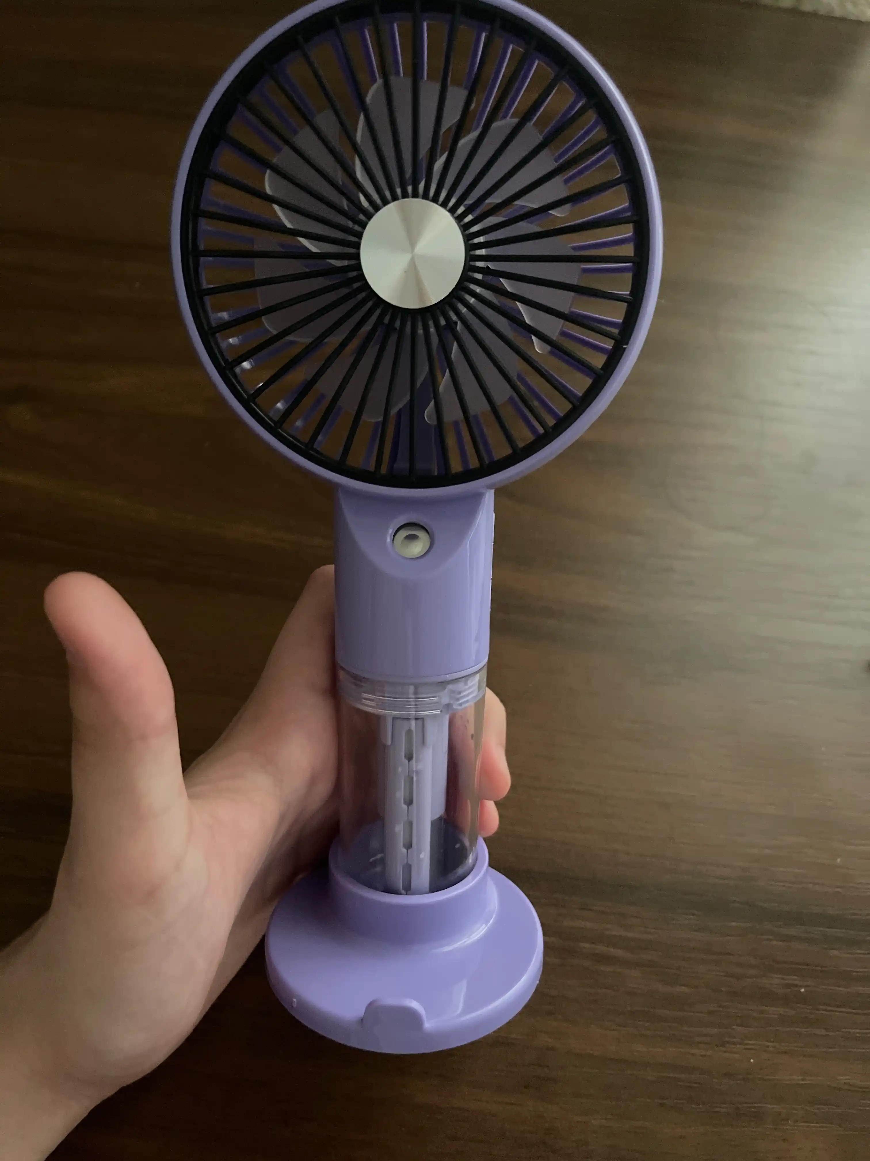 Ko‘chma cho‘ntak ventilyatori, namlagichli mini ventilyator