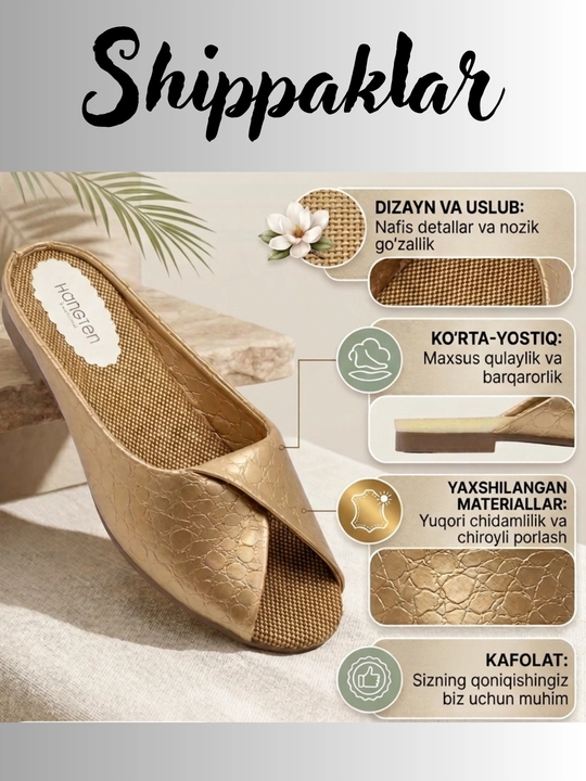 Shippaklar, Shlepanslar.оchiq uchli EVA universal ayollar shippagi.ayollar oyoq kiyimlari