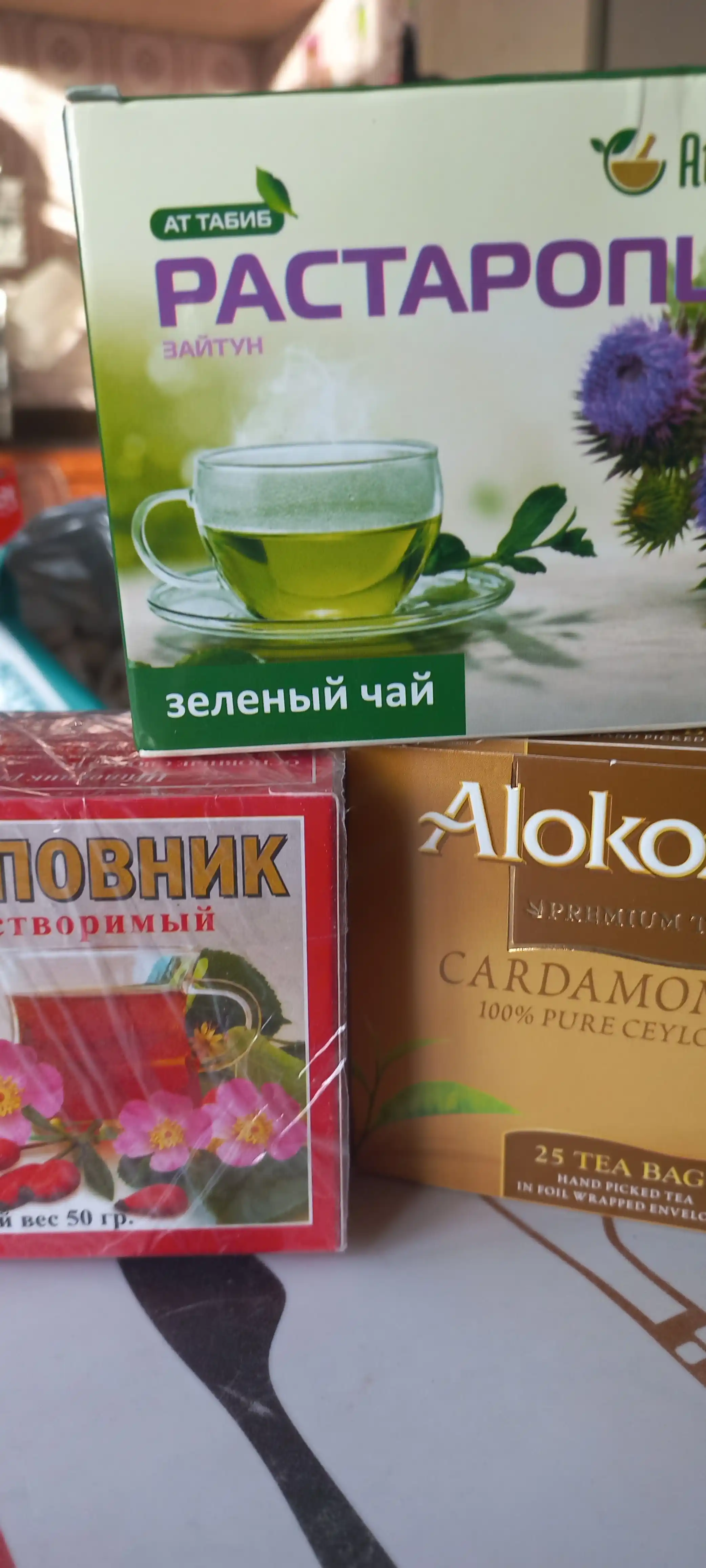 Rastoropsha, 25 ta filtr-paket, ko‘k choy