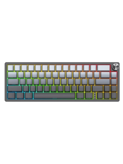 Magic A68 professional ixcham mexanik klaviatura, 65% o‘lcham - 
