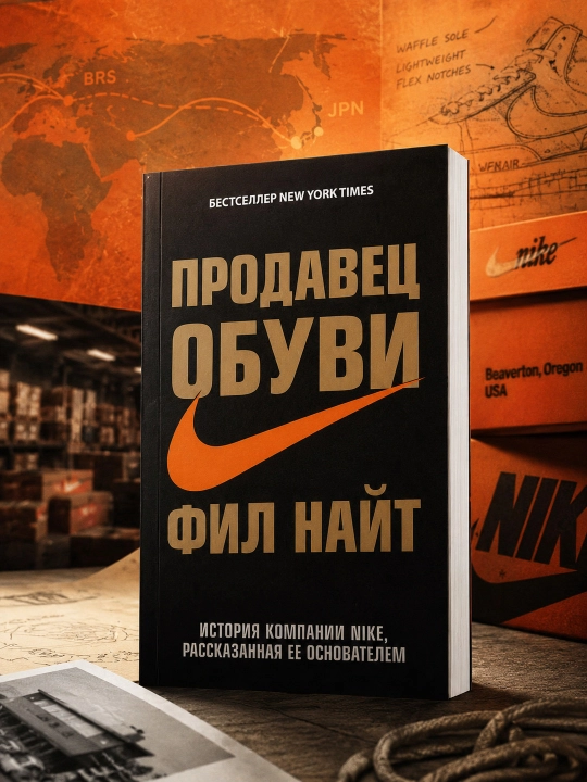 Poyabzal sotuvchisi. Nike kompaniyasi tarixi. Phil Knight