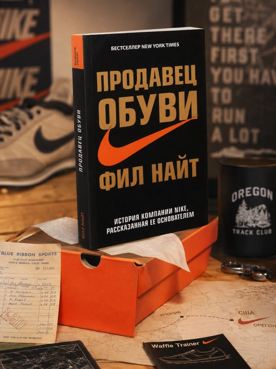 Poyabzal sotuvchisi. Nike kompaniyasi tarixi. Phil Knight