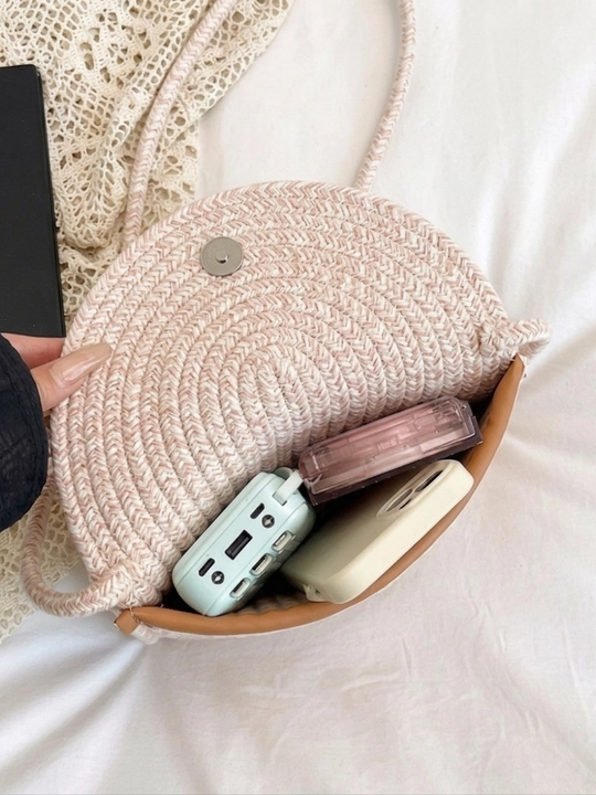 Плетёная сумка в этническом стиле Женская сумка в стиле boho