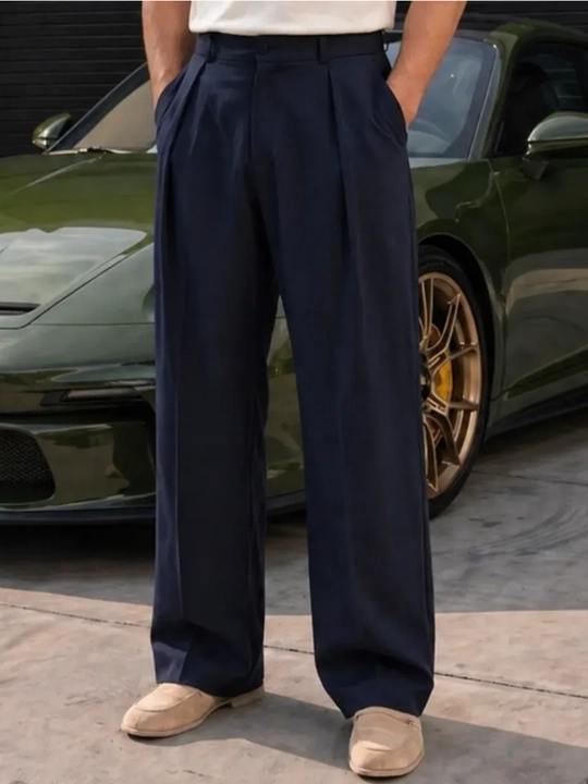 Baggy keng erkaklar shimi, erkin bichimli kyulot, oversize qisqichli ishton, kundalik