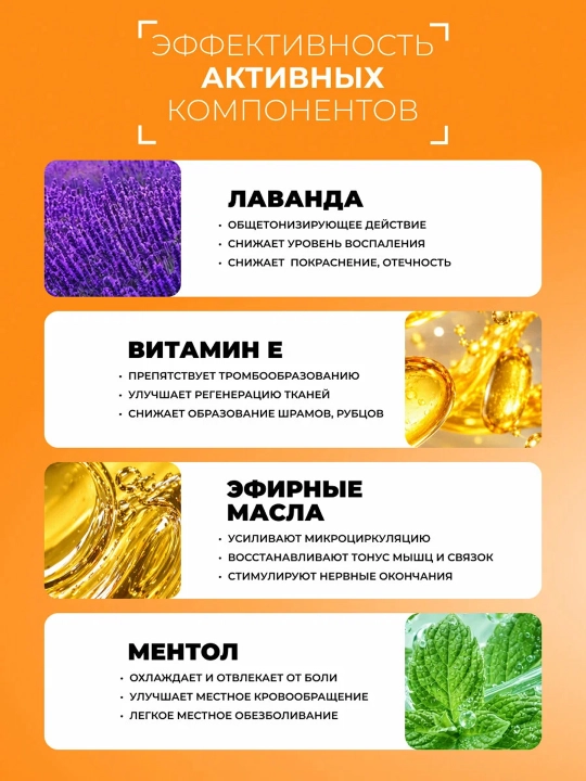 MML Лошадиная сила Гель-бальзам релаксирующий для тела 125 мл