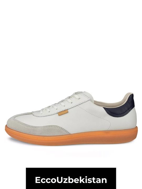 Ayollar uchun charm kedy ECCO SOFT 11 W Gravel — yengil kundalik zamsh krossovka