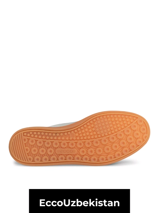 Ayollar uchun charm kedy ECCO SOFT 11 W Gravel — yengil kundalik zamsh krossovka