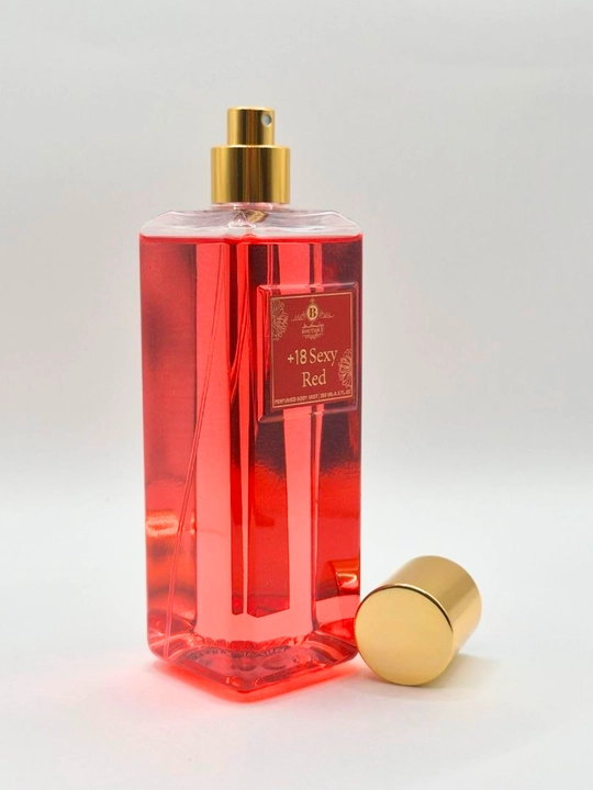 +18 Red Perfumed Body Mist — ayollar uchun tana spreyi - 
