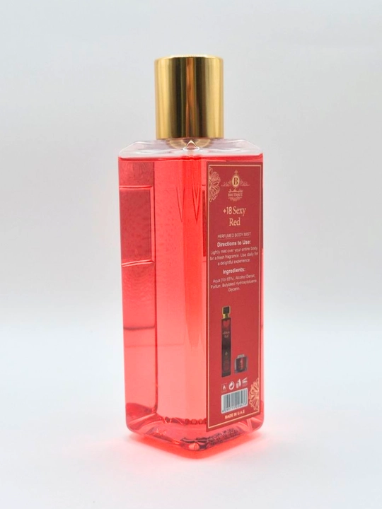 +18 Red Perfumed Body Mist — ayollar uchun tana spreyi