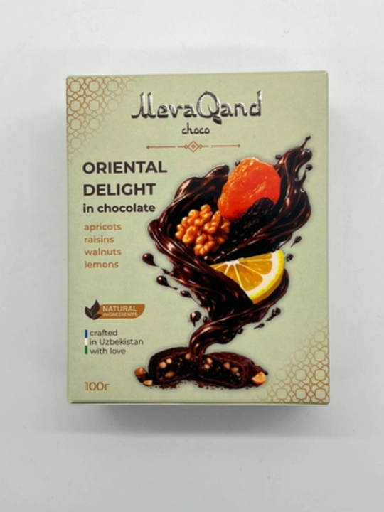 Tabiiy shokoladli shirinlik, MevaQand shokoladli konfetlar, 100 g