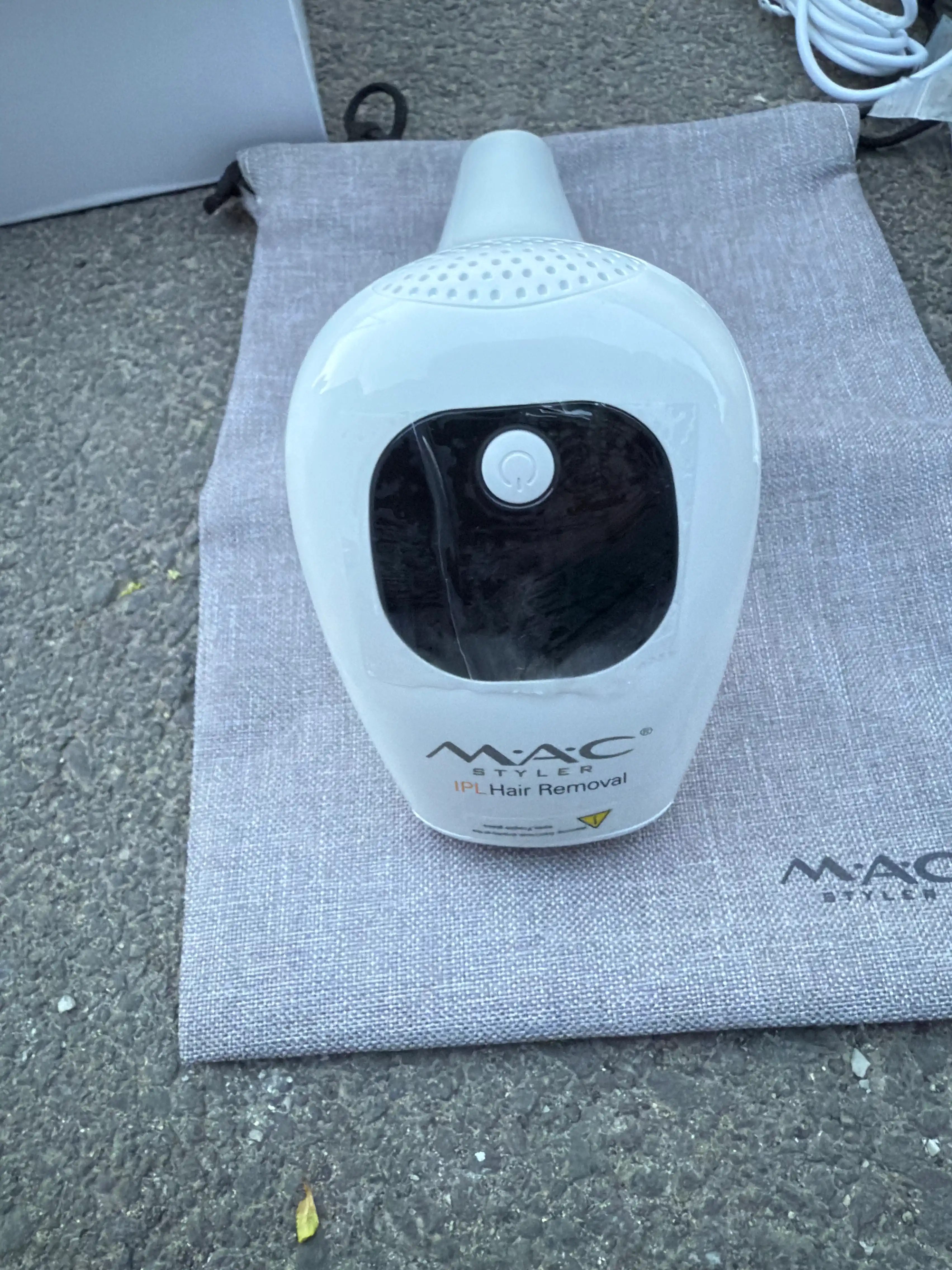 Фотоэпилятор MAC Styler IPL, технология охлаждения ICE, 999999 вспышек, 5 режимов