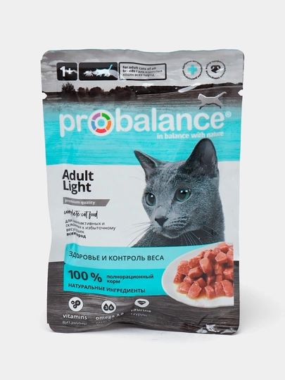 ProBalance Корм консервированный Light, пауч 85 гр 10 штук