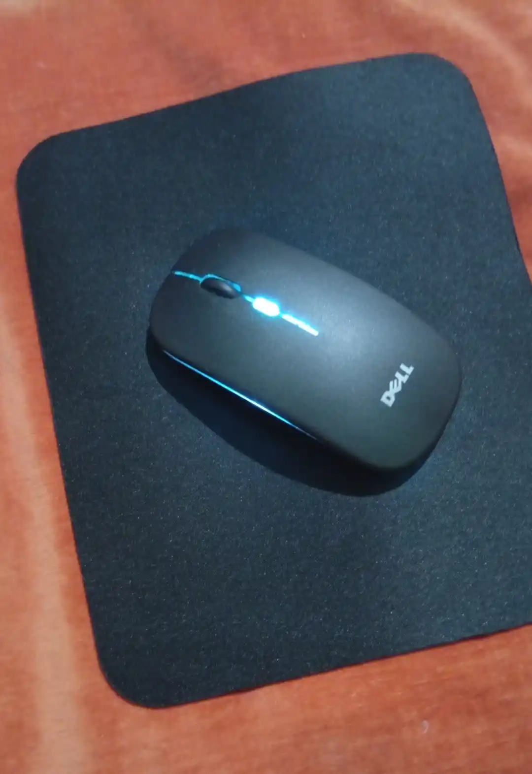 Simsiz sichqoncha Lenovo Wireless Mouse W10, RGB yoritgichli, Bluetooth + 2.4G
