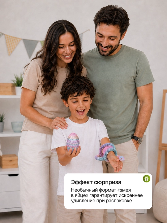 3D ilon antistress o‘yinchog‘i, bolalarga sovg‘a