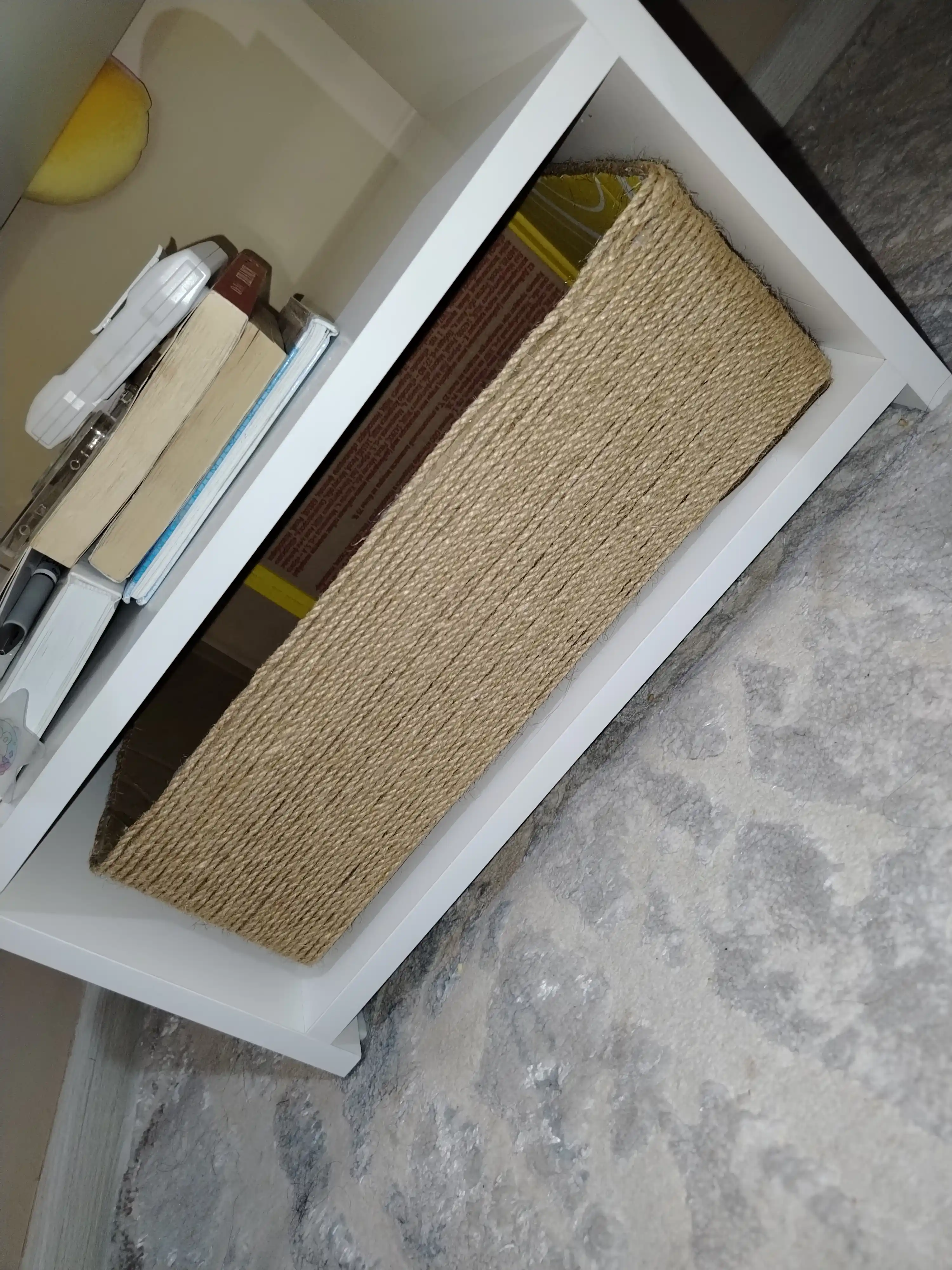 Tabiiy jut kanat, kogtetochka, dekor, DIY va qo‘l ishlari uchun arqon