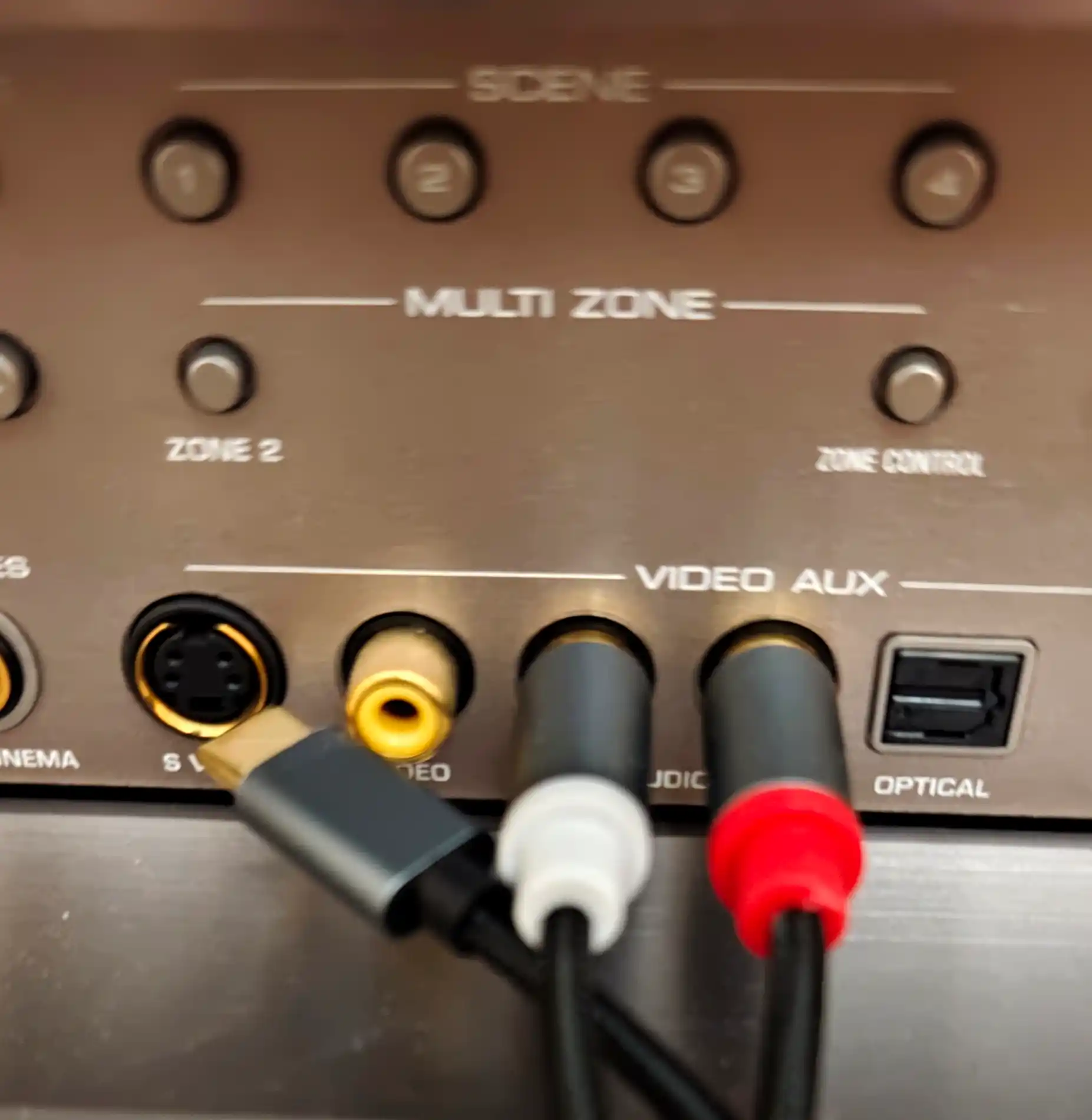 Кабель Type-C на 2 RCA тюльпаны 1 метр, аудио шнур для колонок усилителя адаптер переходник