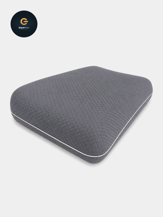 Ortopedik yostiq Memory Foam 60x40 sm. Uxlash uchun bo'yin va bosh uchun xotira effektli