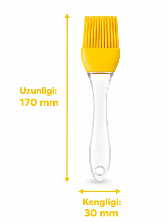 Silikon oshxona cho‘tkasi yog‘ surtish uchun brush pishirish uchun - 